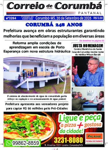 Edição Impressa Domingo, 20 de Setembro de 2026